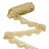 Polyester Lace Ribbon OCOR-WH0105-202A-1
