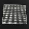 Square ABC Plastic Pegboards used for 5x5mm DIY Fuse Beads DIY-Q009-01-2