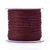 Nylon Braided Cord for Woven Jewelry Making Macrame Craft NWIR-D055-0.6mm-16-1