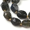 Natural Labradorite Beads Strands G-P541-A01-08-3