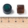 Tow Tone Acrylic Beads OACR-C040-08-3