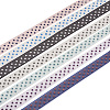  70 Yards 7 Colors Polka Dot Print Nylon Ribbons OCOR-TA0001-61-2