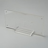 Transparent Acrylic Currency Display Frames ODIS-WH0002-29-1