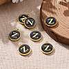Golden Plated Alloy Charms LS-ENAM-S118-02Z-5
