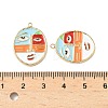 304 Stainless Steel Pendants STAS-C134-37G-3