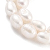 Natural Cultured Freshwater Pearl Beads Strands PEAR-P062-08H-4