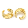 Brass Cuff Earrings EJEW-C104-151G-2