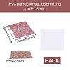 PVC Plastic Self-Adhesive Wall Stickers CF-TAC0002-13-2