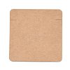 Blank Kraft Paper Bracelets Display Cards LS-X-CDIS-G005-03-1