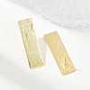 Brass Stud Earrings EJEW-G471-27B-G-3