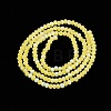 Transparent Glass Beads Strands EGLA-A044-T1mm-MB29-3