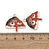 Halloween Alloy Enamel Pendants STAS-I354-01G-H-3