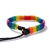 Rainbow Pride Bracelet LS-BJEW-F422-01B-3