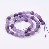 Natural Amethyst Bead Strands G-J374-02-2