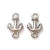 304 Stainless Steel Connector Charms STAS-N124-61P-1
