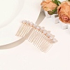 Alloy Hair Combs PW-WG713EE-15-1