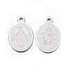 DanLingJewelry 304 Stainless Steel Charms STAS-DL0001-06-1