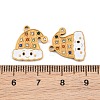 Christmas 304 Stainless Steel Enamel Pendants SA-CBA85C0-02E-G-3