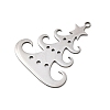 Christmas 201 Stainless Steel Pendants STAS-C156-01L-P-2