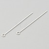 925 Sterling Silver Eye Pins STER-WH0019-25C-05-1