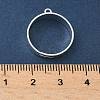 Adjustable Brass Finger Rings Setting for Hanging Pendant KK-K414-07S-3