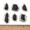 Natural Tektite Pendants GG-CBA86DE-01P-3