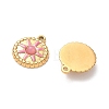 Cherry Quartz Glass Pendants STAS-P453-13G-03-2
