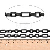 201 Stainless Steel Oval Link Chains CHS-F024-02B-EB-2