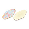 Rack Plating Alloy and Enamel Big Pendants X1-ENAM-T021-29J-2