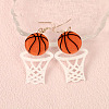 Printed Acrylic Dangle Earrings FS-WG14A31-01-2