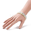 4Pcs 4 Color Glass Seed Beaded Stretch Bracelets Set for Women BJEW-JB08657-3