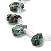 Dyed Natural African Turquoise(Jasper) Beads Strands G-Q167-A14-02-3