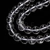 Natural Quartz Crystal Beads Strands G-H236-05A-6mm-3