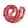 Handmade Foil Lampwork Beads LAMP-T021-33D-2
