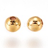 Brass Beads X-KK-E759-3mm-08G-2