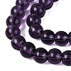 Transparent Glass Beads Strands GLAA-T032-T6mm-29-4