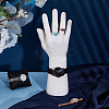 PP Plastic Mannequin Right Hand Watch Display Holder ODIS-WH0070-12B-3