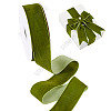 20 Yards Single Face Velvet Ribbons SRIB-WH0031-06A-1