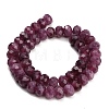 Faceted Dyed Natural White Jade Beads Strands GG-CBAE966-01B-Q-4