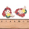 Alloy Enamel Pendants ENAM-T020-68-3