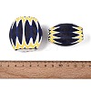 Handmade Millefiori Glass Barrel Beads LS-LA-N002-32B-3