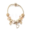 Alloy Enamel European Beads Charm Bracelets BJEW-F495-07G-2