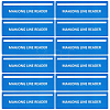 Plastic Mahjong Rules Reader AJEW-WH0796-53A-1