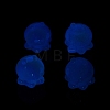 Luminous Rainbow Iridescent Plating Acrylic Beads OACR-P016-06-2