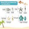 Ocean Theme Jewelry Making Findings Beads Kits DIY-YW0011-22B-3