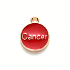 Alloy Enamel Pendants ENAM-S124-01A-07D-3