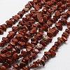 Natural Red Jasper Beads Strands X-G-F328-20-1