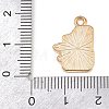 Valentine's Day Alloy Enamel Pendants ENAM-I084-01KCG-14-3