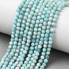 Natural Amazonite Beads Strands G-F619-26-3mm-2