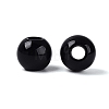 Natural Black Onyx European Beads G-Q602-09B-12-2